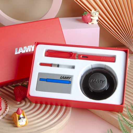 LAMY Safari cozy 鋼筆墨水禮盒 限量 Strawberry 草莓戀人