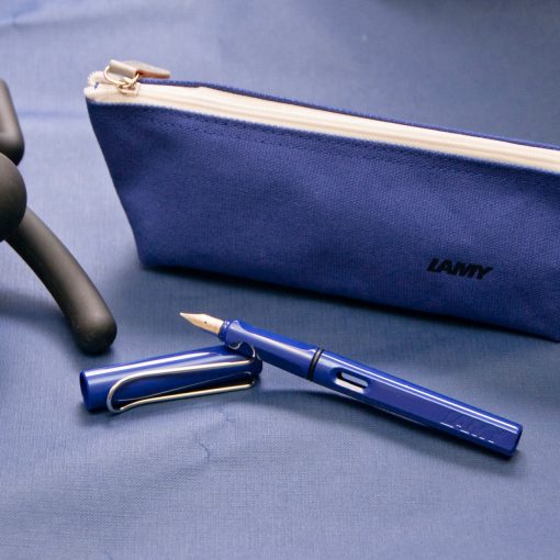 LAMY風格筆袋-藍色