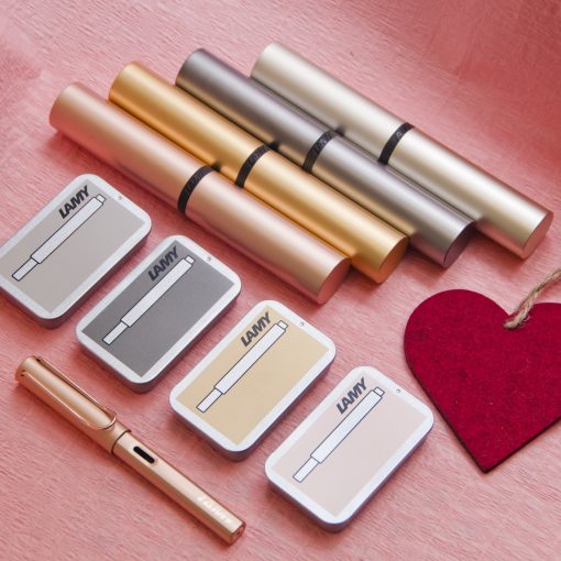 LAMY Lx收納小鐵盒-閃耀金