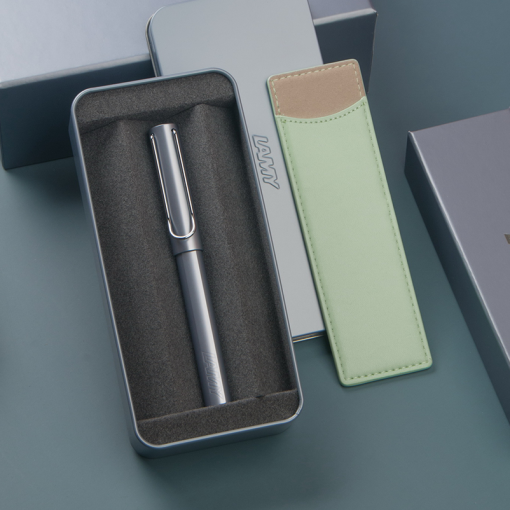 LAMY AL STAR 恆星系列 鋼珠筆 筆套 鐵禮盒 – 限量-銀河 AZURE