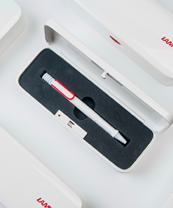LAMY SAFARI 狩獵者 RED & WHITE紅白系列 限量原子筆禮盒 - 台灣限定款