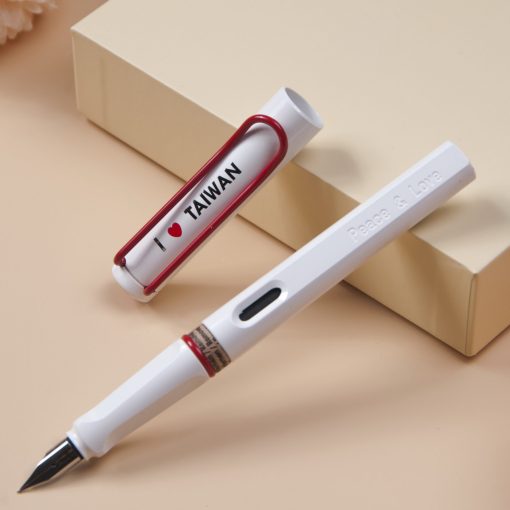 ●Peace & Love● SAFARI狩獵者系列 復刻紅夾 I Love Taiwan 鋼筆 ★限量款- 無法刻字★