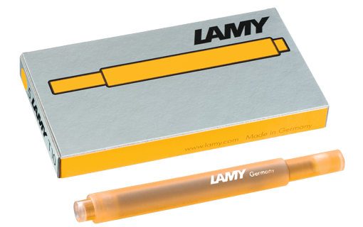 T10 卡式墨水管 (鋼筆用)－芒果黃－2020 限量