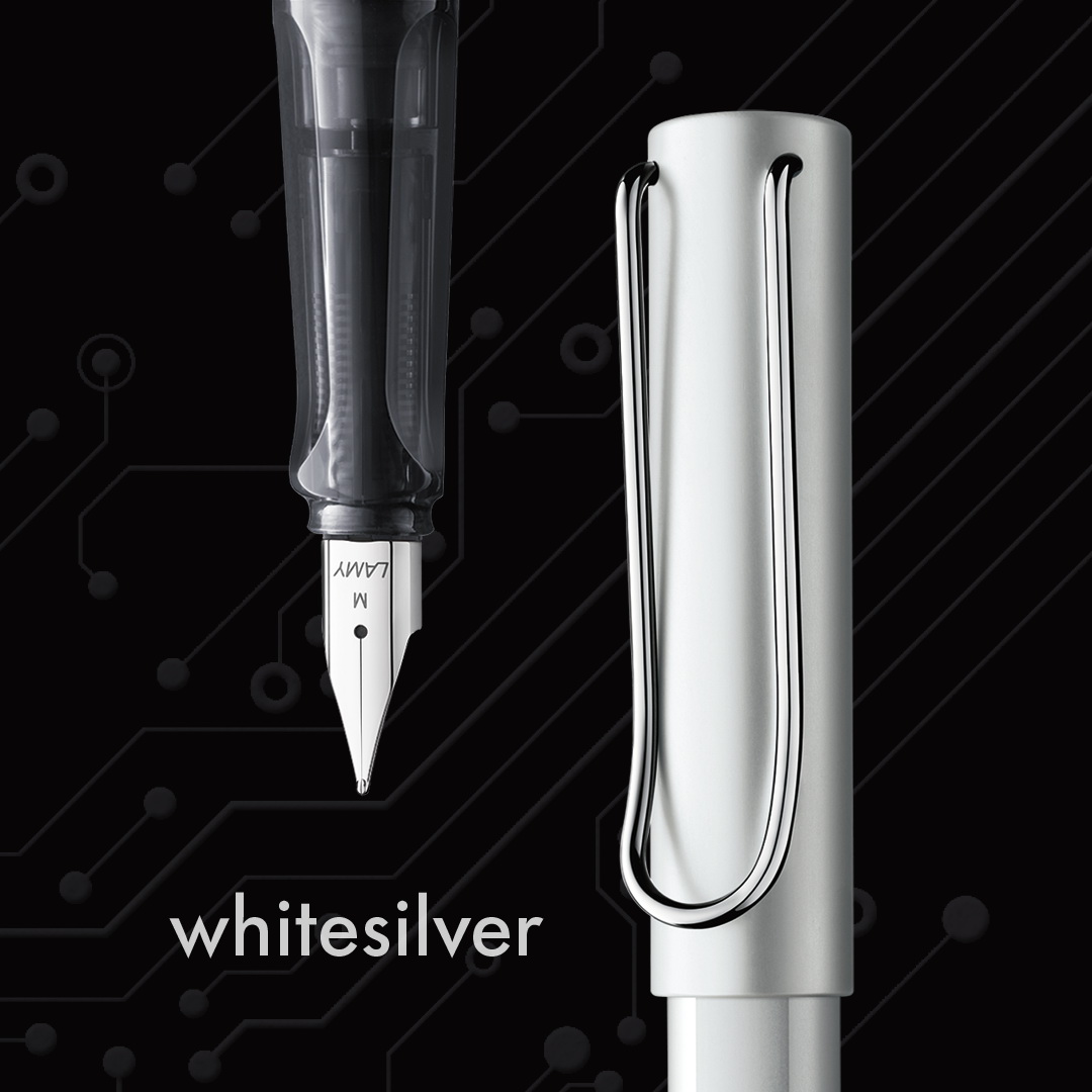 AL-STAR 恆星系列25 銀白 鋼筆：圖片 3