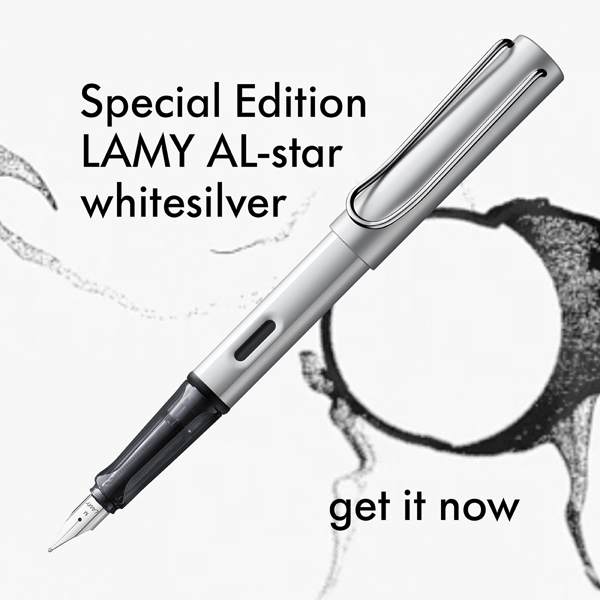 LAMY AL STAR 恆星系列 鋼筆 鐵禮盒 – 限量-銀白 (whitesilver) - 預購：圖片 9