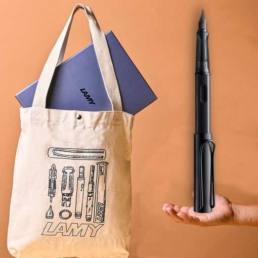 LAMY AL star 恆星系列 限量 結構原創 單肩帆布袋 禮盒 – 鋼筆  (黑 / 紫 / 古銅金 / 紫焰紅 / 海水藍 / 璧璽藍 / 湖水藍 / 鐵灰)