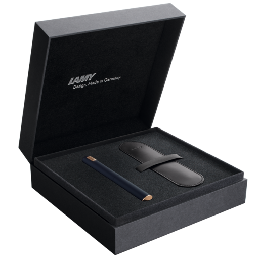 LAMY dialog cc 焦點系列 皇家藍 鋼筆筆套禮盒