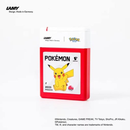 《LAMY x Pokémon》聯名限量 鋼筆用 卡式墨水盒－皮卡丘　《附T10黑色卡式墨水管*5入》
