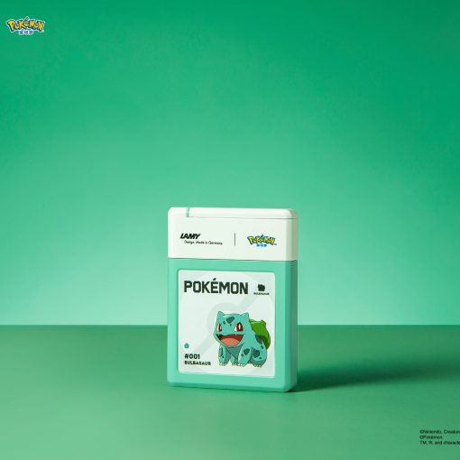 《LAMY x Pokémon》聯名限量 鋼筆用 卡式墨水盒－妙蛙種子　《附T10黑色卡式墨水管*5入》