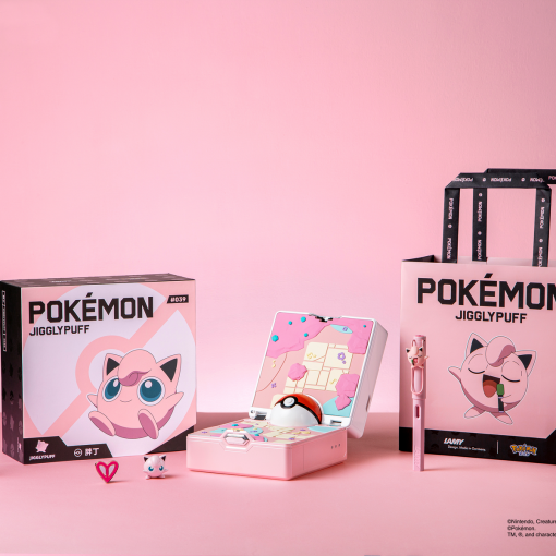 《LAMY x Pokémon》 Safari 狩獵者系列 聯名限量 鋼筆造型禮盒－胖丁　《限量商品－恕不接受刻字》