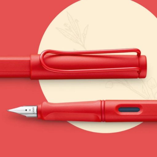 SAFARI狩獵者系列 20 鋼筆 限量 Strawberry - 草莓戀人 (全球台灣獨家／限量草莓奶油版磁扣筆盒)